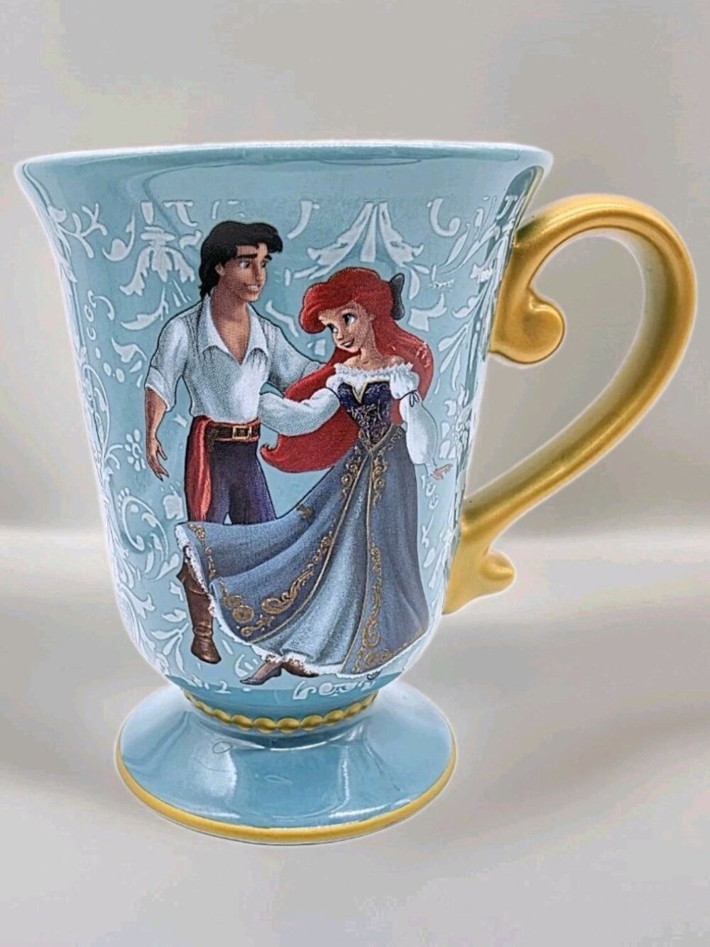 Disney Store Fairytale Designer Collection Little Mermaid Coffee Cup Mug Ariel